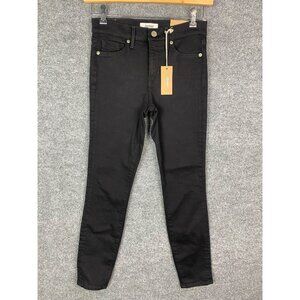 NWT $79 Revtown Skinny Ankle Jeans Womens Sz 27 Regular‎ Black
